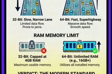 Still using 32-bit? Your PC is secretly holding you back
