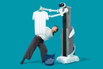 robot butlers operated by remote workers